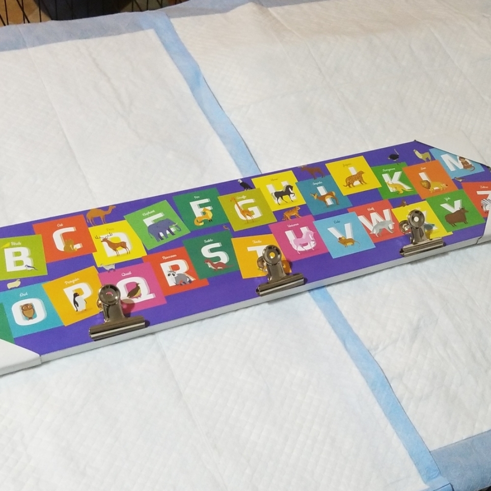 Alphabet wall hanging